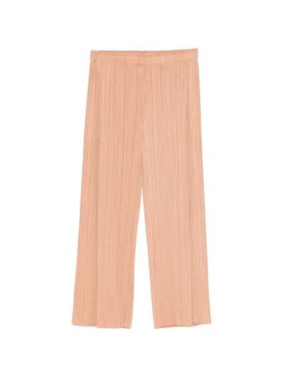 Issey Miyake June Trousers In Neutral