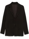 Issey Miyake Kersey Blazer In Brown