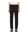 Issey Miyake Pleated Trouser In Black