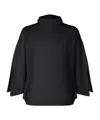 Issey Miyake Kinetic Sculpture Turtleneck In Black