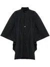 Issey Miyake Kite Parka In Black