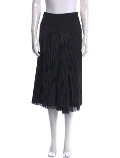 Pre-owned Issey Miyake Knee-length Skirt In Black