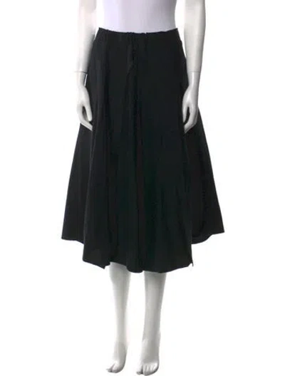 Pre-owned Issey Miyake Knee-length Skirt In Black