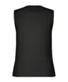Issey Miyake Knitted Vest In Black
