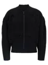 Issey Miyake Kone Kone Cardigan In Black