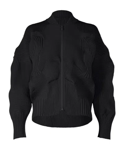 Issey Miyake Kone Kone  Jacket In Black