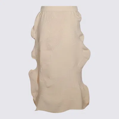 Issey Miyake Kone Kone Skirt Clothing In White