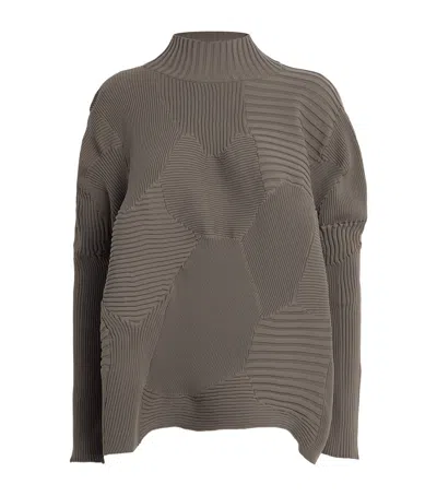 Issey Miyake Kone Kone Sweater In Multi