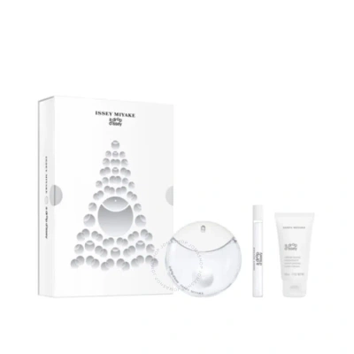 Issey Miyake Ladies A Drop Gift Set Fragrances 3423222047962 In Cream / Orange