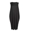 Issey Miyake Lamp Shade Midi Dress In Black