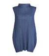 Issey Miyake Lamp Shade Top In Blue