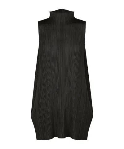 Issey Miyake Lamp Shade Top In Black
