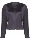 Issey Miyake Lantern Jacket In Blue