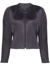 Issey Miyake Lantern Jacket In Blue