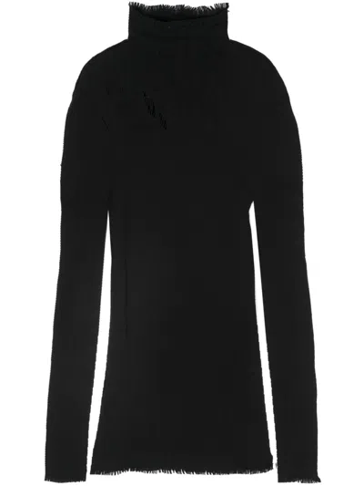 Issey Miyake Leaf Body Ap Top In Black