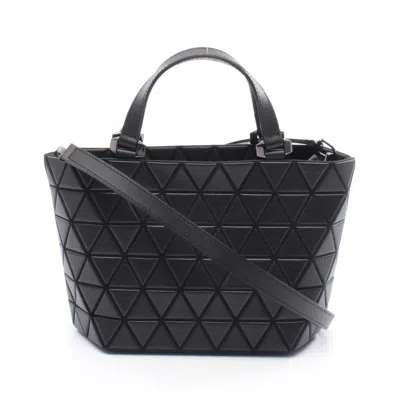 Pre-owned Issey Miyake Leather Handbag () In Black