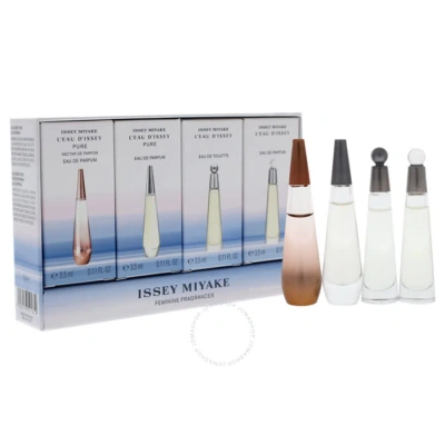 Issey Miyake Leau Dissey Fragrancesatures Set By  For Women - Pc Fragrances Gift Set X. ml Leau Diss In N/a