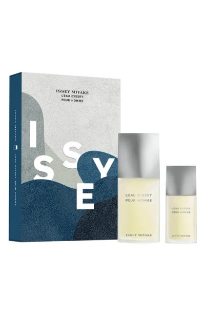 Issey Miyake L'eau D'issey Pour Homme Eau De Toilette Set $194 Value In Transparent