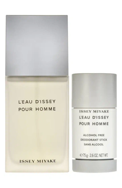 Issey Miyake L'eau D'issey Pour Homme Fragrance Set In White