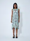 Issey Miyake Light Festival Dress In Multi