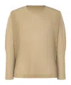 Issey Miyake Light-mesh T-shirt In Neutral