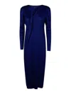 Shop Issey Miyake Vestido Midi - Azul In Blue