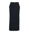Issey Miyake Like Torso Like Shirt Maxi Skirt In Black