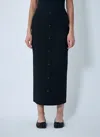 Issey Miyake Like Torso Like Shirt Maxi Skirt In Black