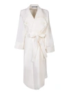 ISSEY MIYAKE LINEN TRENCH COAT