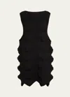 ISSEY MIYAKE LINKAGE 3-D KNIT DRESS
