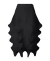 Issey Miyake Linkage Mini Skirt In Black