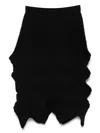 Issey Miyake Linkage Mini Skirt In Black