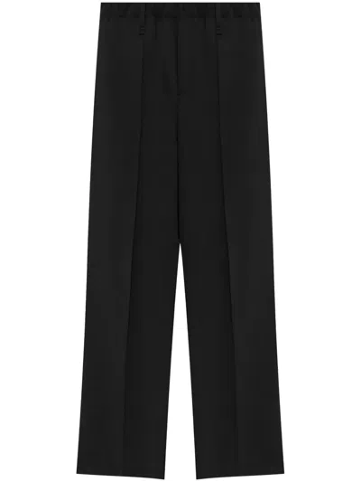 Issey Miyake Long-leg Trousers In Black