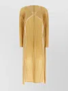 Issey Miyake Two-tone Cardigan Sweaters And Cardigans Beige In Neutral