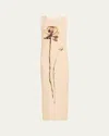 Issey Miyake Long Pressed Floral Pleated Dress In Ranunculus