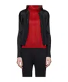 Issey Miyake Technical-pleated Cardigan In Black