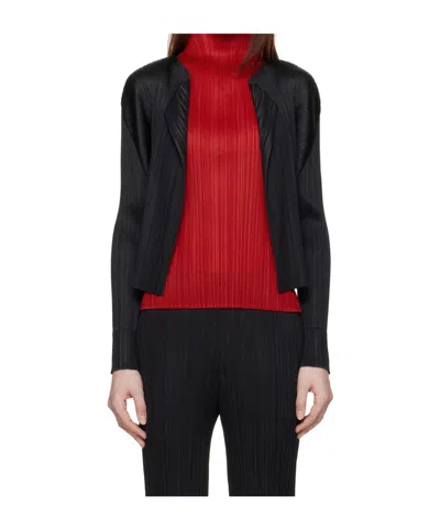ISSEY MIYAKE LONG SLEEVE CARDIGAN