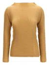 Issey Miyake Suede Like Pleats Shirt And Blouse Beige In Brown