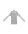 Issey Miyake Long-sleeved Blouse In Gray