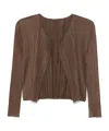ISSEY MIYAKE PLISSÉ-EFFECT JACKET