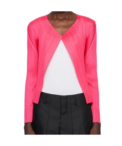 ISSEY MIYAKE LONG-SLEEVED CARDIGAN
