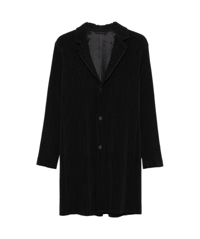 ISSEY MIYAKE LONG-SLEEVED CASUAL JACKET
