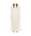 Issey Miyake Long-sleeved Dress In White
