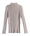 Issey Miyake Basics Pleated High-neck Top
