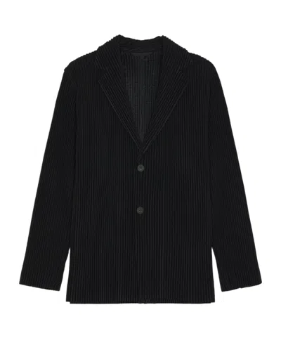 ISSEY MIYAKE HOMME PLISSÉ ISSEY MIYAKE BASICS BUTTONED BLAZER