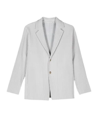 ISSEY MIYAKE HOMME PLISSÉ ISSEY MIYAKE PLISSÉ SINGLE BREASTED BLAZER