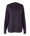 Issey Miyake Long-sleeved Sweater In Black