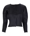 Issey Miyake Monthly Colors October Cardigan In Black