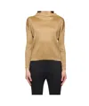 Shop Issey Miyake Long-sleeved Sweater In Nude