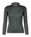Issey Miyake Long-sleeved T-shirt In Black